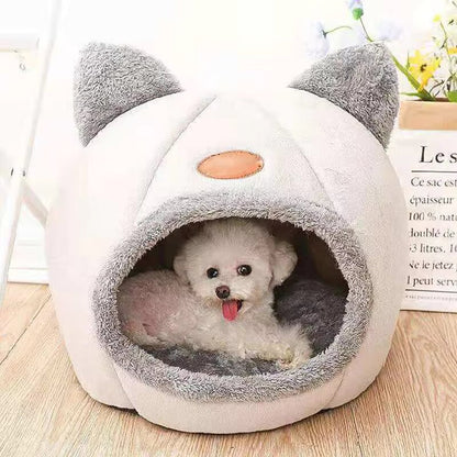 CAT BED WITH PILLOW