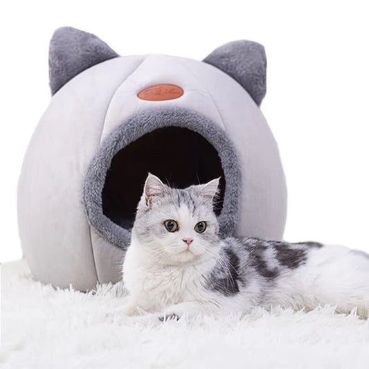 CAT BED WITH PILLOW